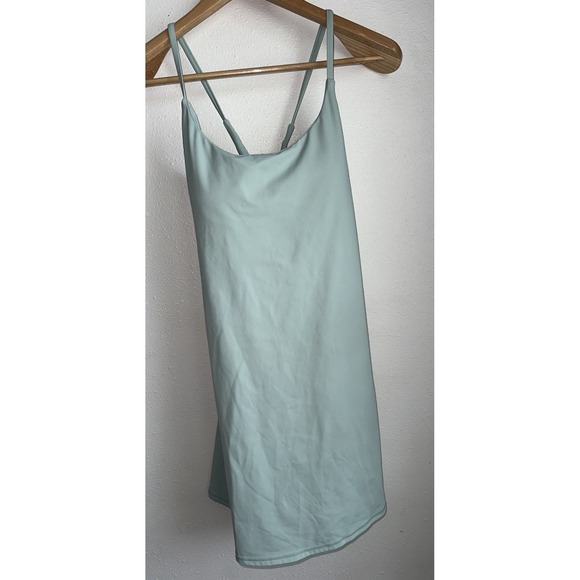 HALARA Dresses & Skirts - Halara Softlyzero Plush Backless Active Tennis Golf Pickleball Dress Large Green